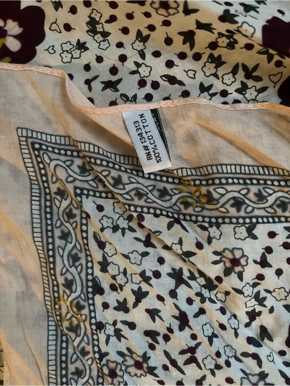 N/A lightweight floral